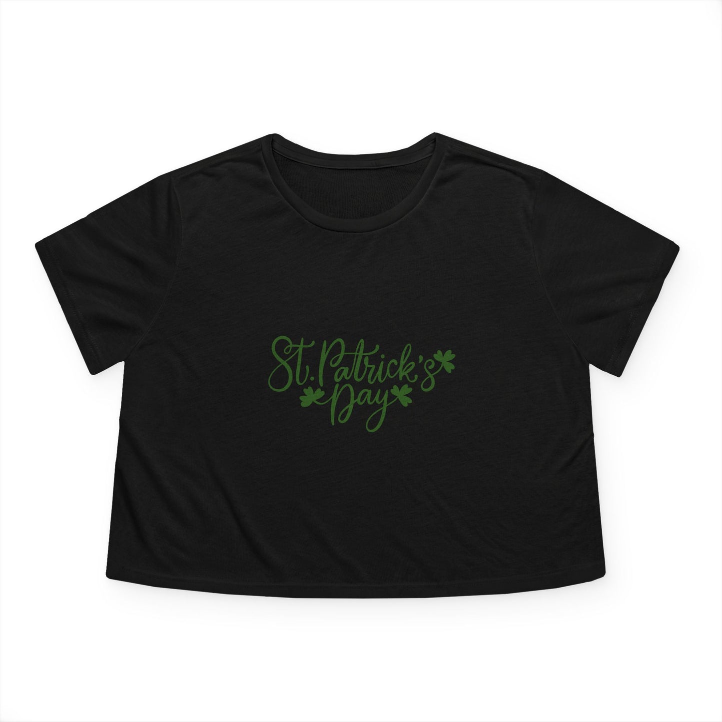 St. Patrick's Day Women's Cropped T-Shirt