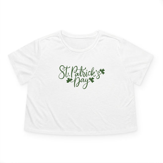 St. Patrick's Day Women's Cropped T-Shirt