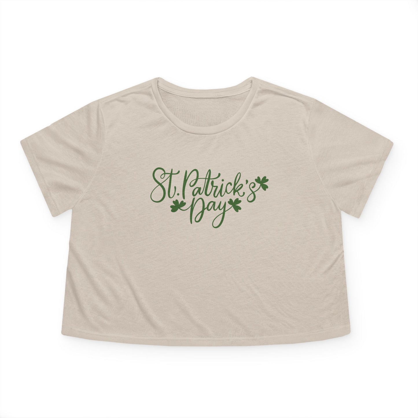 St. Patrick's Day Women's Cropped T-Shirt