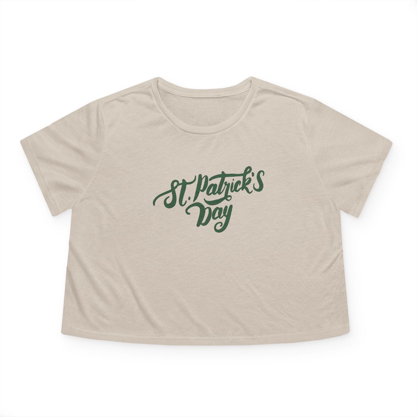 St. Patrick's Day Women's Cropped T-Shirt