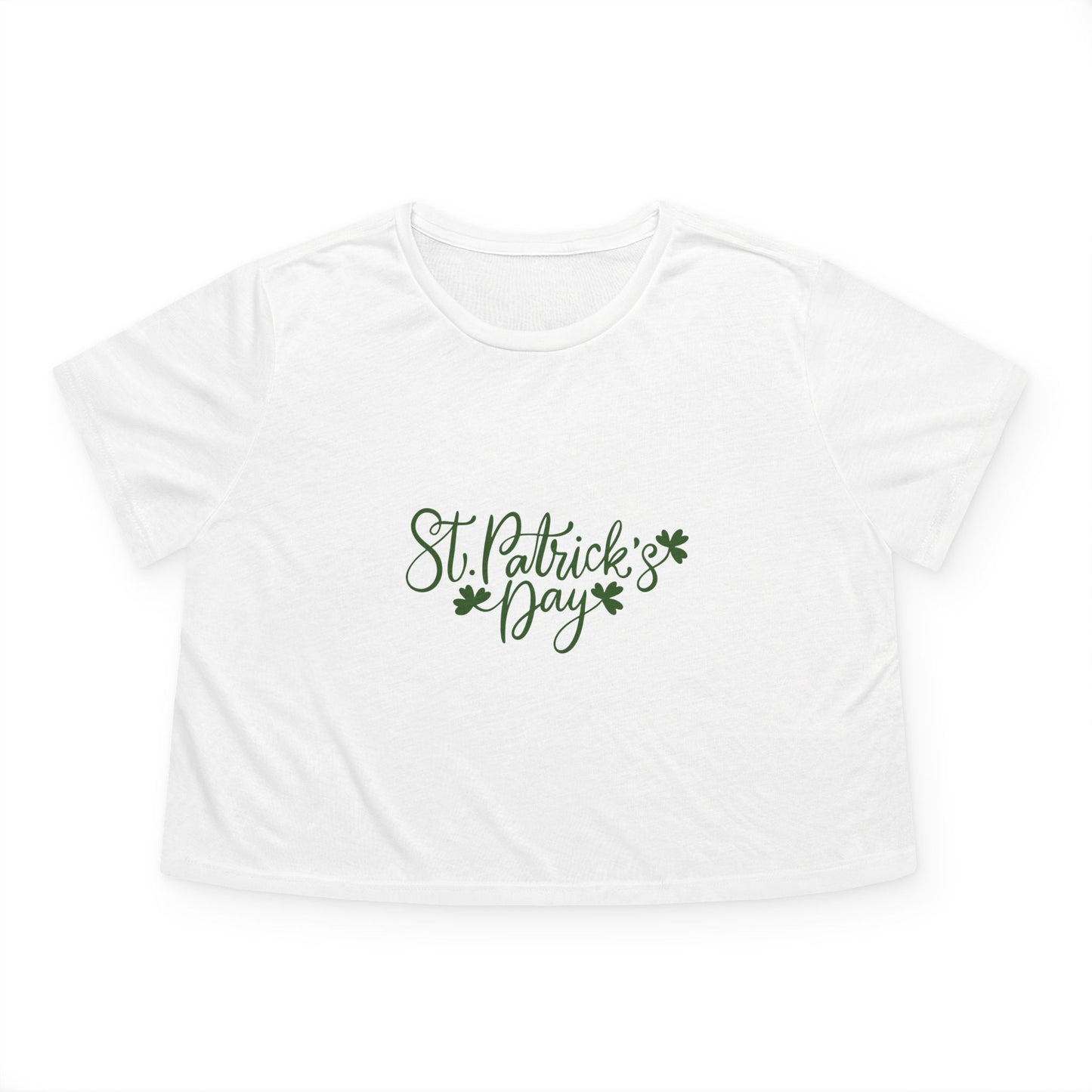 St. Patrick's Day Women's Cropped T-Shirt