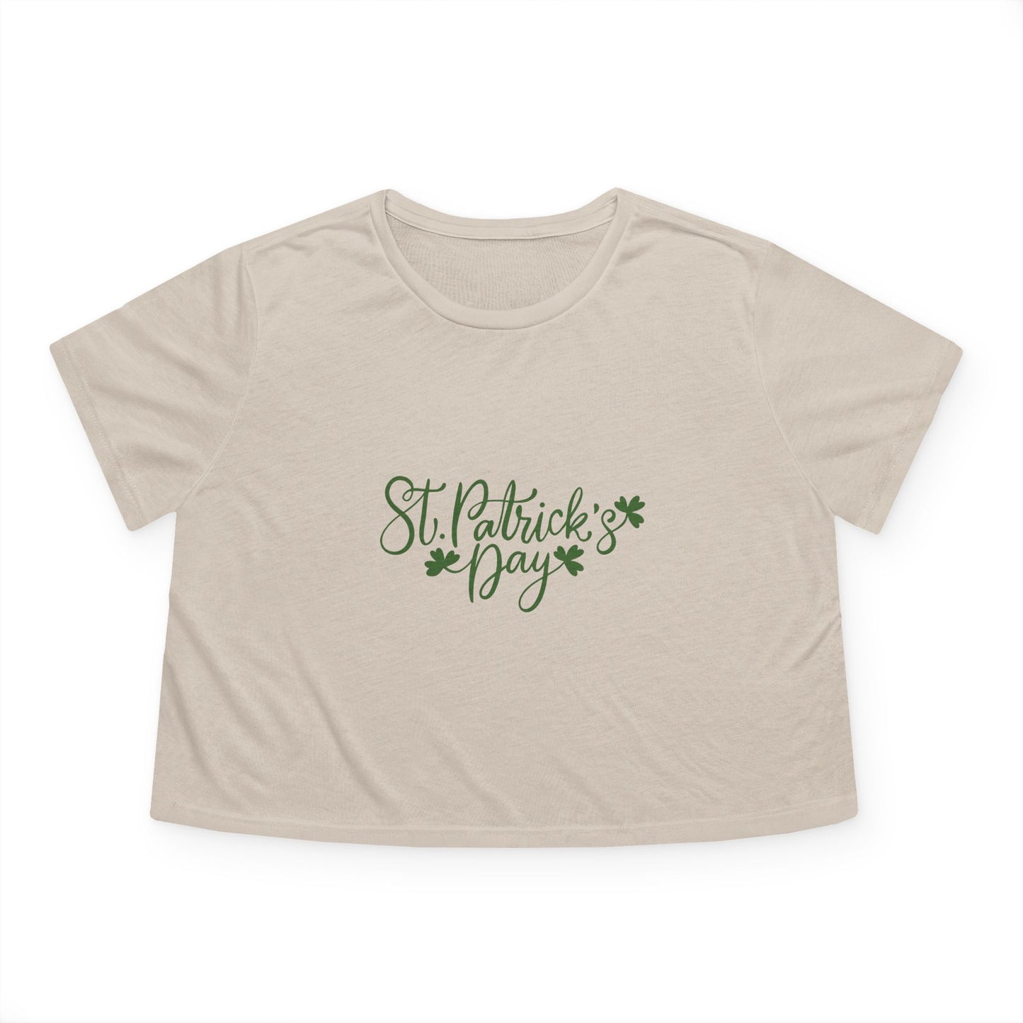 St. Patrick's Day Women's Cropped T-Shirt