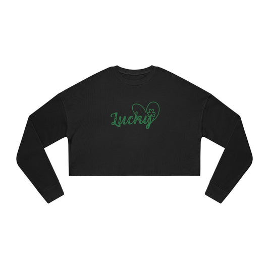 Women's Lucky Cropped Sweatshirt