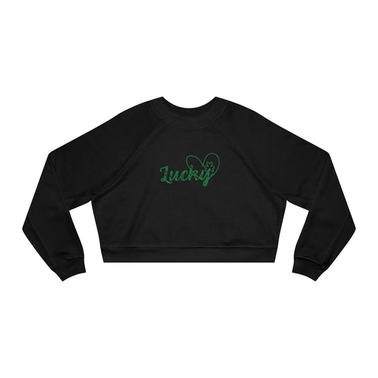 Women's Lucky Cropped Sweatshirt